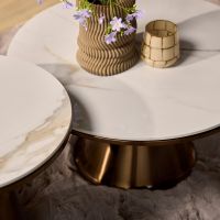 Starfurn Salontafel Alix set van 2 - brons