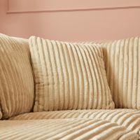 Starfurn MySofa Teddy U-bank rib - beige