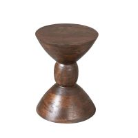 Starfurn Bijzettafel Ron rond - bruin