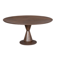 Starfurn Eettafel Lima rond 130 cm - bruin