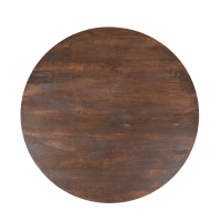 Starfurn Eettafel Lima rond 130 cm - bruin
