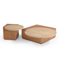 Salontafel Numa 103 cm - naturel/beige