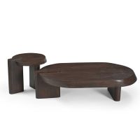 Starfurn Salontafel Rava 125 cm - donkerbruin