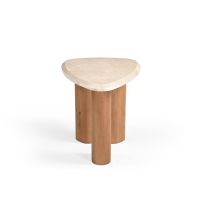 Starfurn Bijzettafel Nuvé 60 cm - naturel