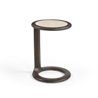 Bijzettafel Vinn rond set van 2 - beige