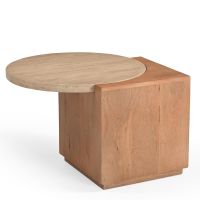 Bijzettafel Numa 60 cm - naturel