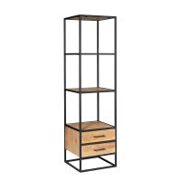 Starfurn Boekenkast Dakota 2 lades 55 cm - naturel