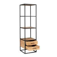 Starfurn Boekenkast Dakota 2 lades 55 cm - naturel