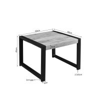 Starfurn Bijzettafel Britt 60 cm - naturel