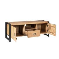 Starfurn Tv meubel Britt met deuren en lade 150 cm - naturel