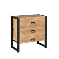 Starfurn Ladenkast Britt 3 lades - naturel