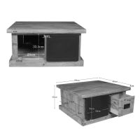 Starfurn Salontafel Noa 80 cm - naturel