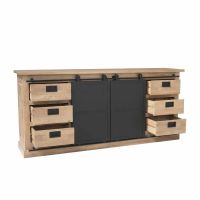 Starfurn Dressoir Fresno 200 cm - naturel
