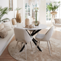 Djeslin eetkamerstoel van het woonmerk Light&Living