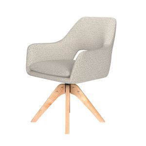 Lana draaistoel hout