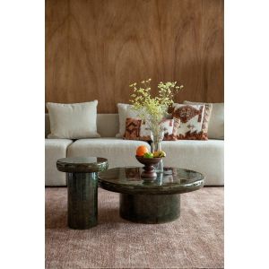 Mush salontafel ø60 cm - groen/bruin