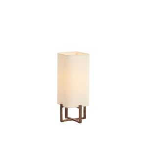 Wyn tafellamp 16,5x16,5x39 cm hout