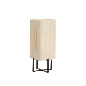 Wyn tafellamp 21,5x21,5x50,5 cm hout