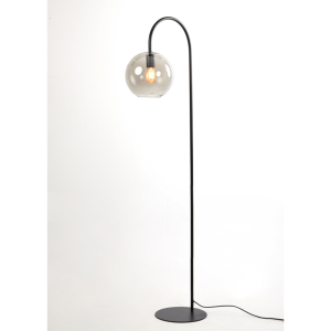 Subar vloerlamp 45x28x158 cmsmoke glas/zwart