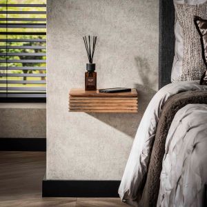 Hugo nachtkastje klein - massief acacia naturel