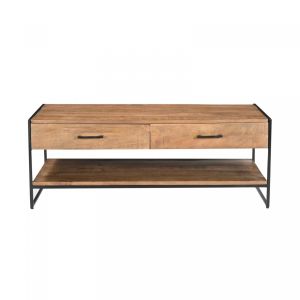 Elin tv-meubel 120 cm mangohout - naturel