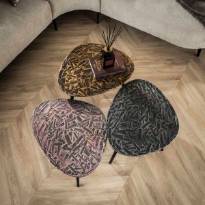 Jamal organische salontafels - set van 3
