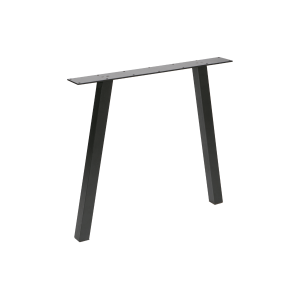 Tablo onderstel A-poot metaal zwart (1 stuks)
