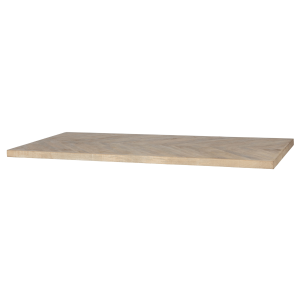 Tablo tafelblad mangohout visgraat 180x90 cm