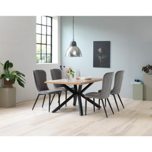 Olan eiken eettafel - 90x160 cm