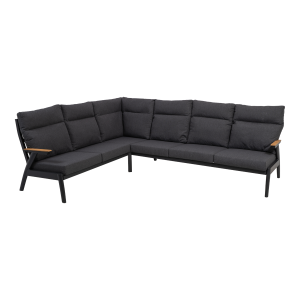 Loungehoekset Florence Alu - antraciet