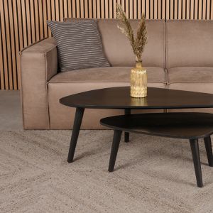 Blendy vloerkleed wol 160x230 cm taupe