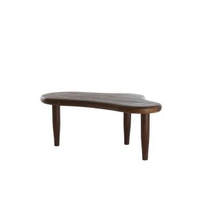 Canzo salontafel 102x64x42 cm hout - mat roodbruin