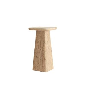 Kepami bijzettafel - travertin zand