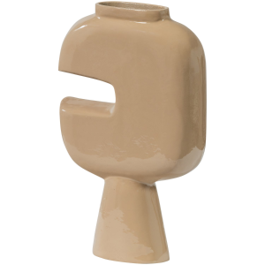 Gianna vaas aluminium - zand