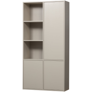 Meggy opbergkast links 108 cm - grenen dust