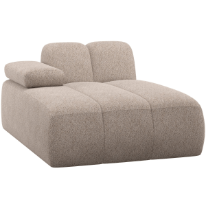 Mojo chaise longue element links wollig