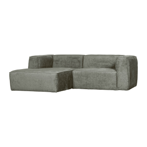Bean chaise longue bank links structure velvet