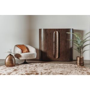 Castello bijzettafel - 49 cm - brons