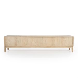 Tv-meubel Harvey - eikenhout - 220 cm