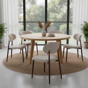 Sumi eetkamerstoel beige