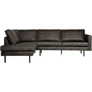 Hoekbank Rodeo Links Zwart