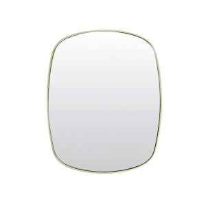 Labro spiegel 40x1,5x50 cm - helder glas+goud