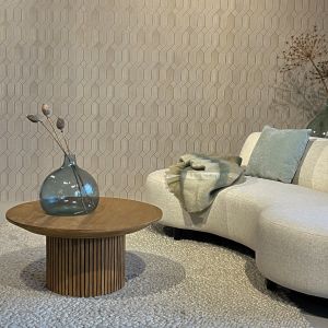 Lausanne bijzettafel ø80 cm - bruin
