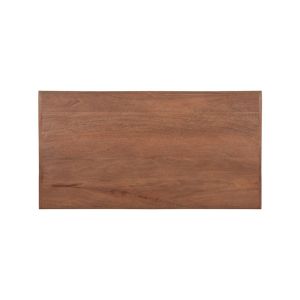 Restaurant/Bartafel 120x70x108 cm - straight edge - espresso