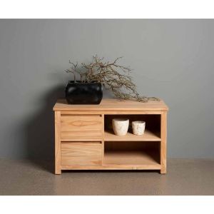 Tower Living Corona tv-meubel - 100 cm - bruin