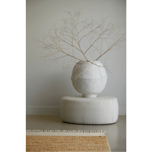 Liberia poef 80x80x35 cm - beige