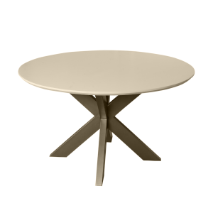 Eettafel Madison ø130 cm - zand