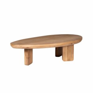 Salontafel Zillah 130 cm eiken - naturel