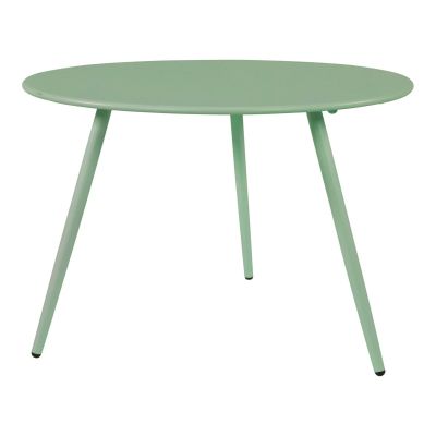 Rafael bijzettafeltje Ø60x41 cm staal - groen