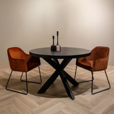 Armstoel Benthe Oranje